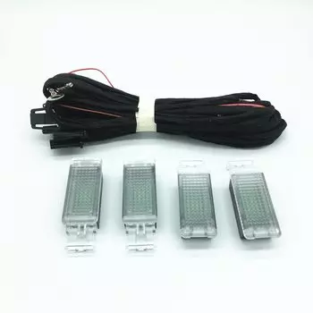 Светодиодные лампы для подсветки ног, жгут проводов для VW PASSAT B6, B7, B8, Golf 6, MK6, 7, MK7, JETTA 5, 6, Tiguan Touran 5GG947409