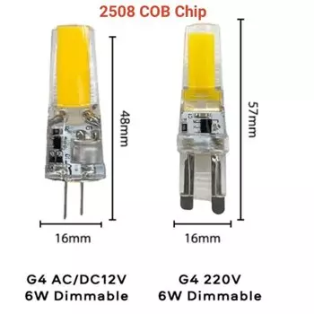 Светодиодные лампы G4 Aoyuansea 6 Вт