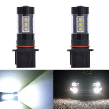 Светодиодные лампы P13W PSX26W для Toyota Highlander светодиодный ные Автомобильные противотуманные фары, дневные ходовые огни