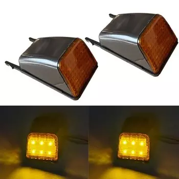 Светодиодные лампы Sun лампочка на козырьке, 20398824, 20425484, 2 шт., замена для грузовиков Volvo FH, FM, NH, FH12, FH16, FM9, верхние фары