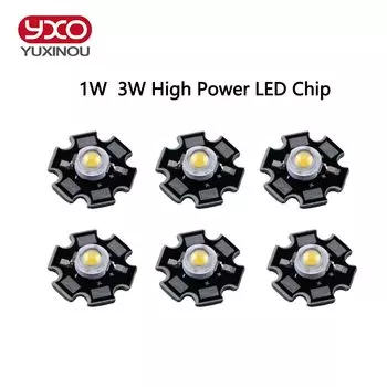 Светодиодные лампы YXO YUXINOU Epistar 3Вт/1Вт для аквариума 10шт