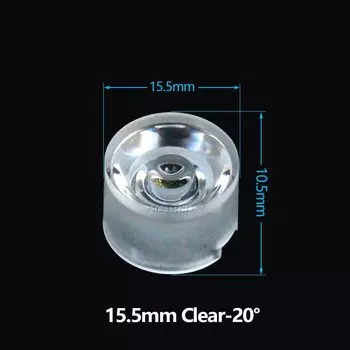 Светодиодные линзы HotRed 1 Вт 3 Вт 5 Вт