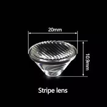 Светодиодные линзы OTdiode 20 мм PMMA 1 Вт 3 Вт 5 Вт 5/30/45/60 градусов