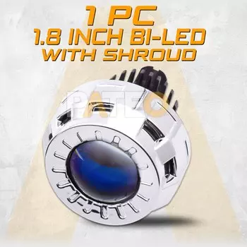 Светодиодные мини-линзы H7 для фар, Bi-LED объектив проектора 1,8 2,0 дюйма H4 9005 9006, светодиодная лампа, аксессуары для модификации