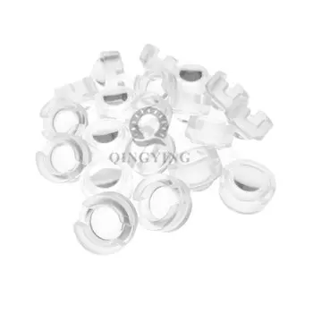 Светодиодные мини-линзы QINGYING 13 мм, 1 Вт/3 Вт, 50 шт., 15-100 градусов