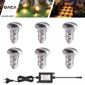 QACA LED Палубные Лампы 6 шт.