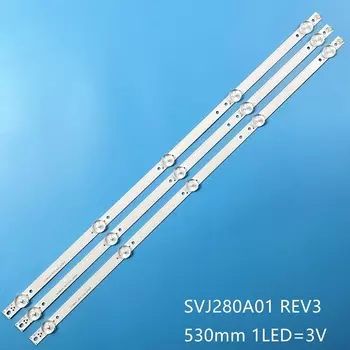 Светодиодные полосы подсветки JIAMEN SVJ280A01_REV3_5LED_130402 для DEXP 28A3000 H28B7100C