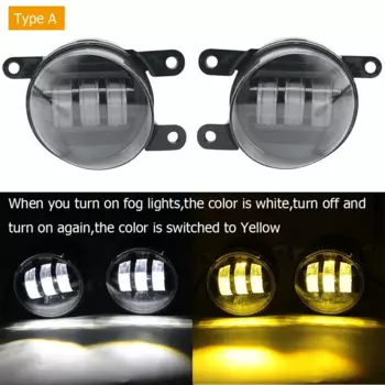 Светодиодные противотуманные фары для GWM Great Wall Hover H6 Haval H6 2010-2016 Angel Eyes DRL Car PTF 40W с прозрачными линзами дневных ходовых огней