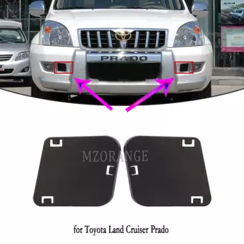 Светодиодные Противотуманные Фары Для Toyota Land Cruiser Prado 120 2002-2009, Прозрачные Линзы, Противотуманные Фары