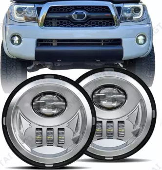 Светодиодные противотуманные фары для Toyota Tundra 2007-2013 Sequoia 2008-2015 Toyota Tacoma 2005-2011 Solara 2004-2006, лампа дальнего света переднего бампера