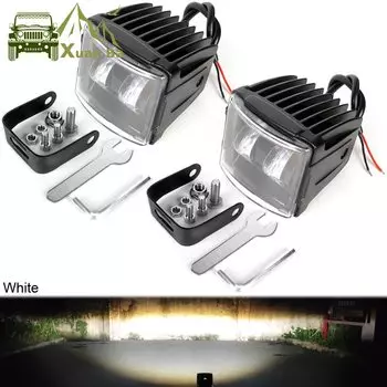 светодиодные противотуманные фары led, фара для мотоцикла, уаз atv off road led lights, Автомобильные фары, нива лада 4х4 ходовые огни для авто, прожектор светодиодный, светодиодные фары, СТГ ближний свет