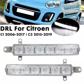 Светодиодные противотуманные фасветильник для Citroen C1 06-17 Citroen C3 15-19
