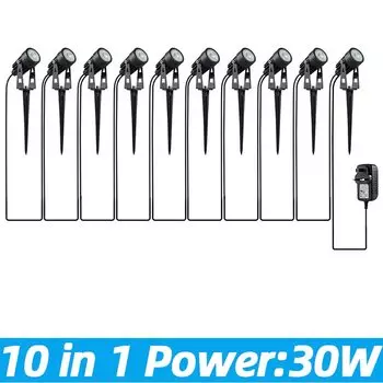 Светодиодные садовые фонари AIFENG теплый белый 2/4/6/10 шт