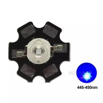 Светодиодные шарики HotRed синие 3Вт 10шт