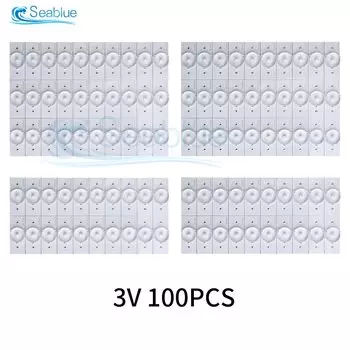 Светодиодные шарики Ligghig 3В/6В прозрачные 50/100 шт