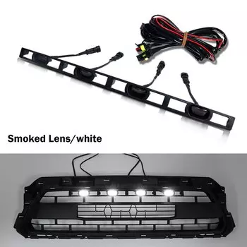 Светодиодные Сигнальные Фонари Для Toyota Tacoma 2012-2015, Решетка Переднего Бампера, Фара На Капоте С Жгутом Проводов