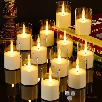 Светодиодные свечи XMSJ 3D мерцающие 2"X4"