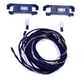 Светодиодные светильники в ногу и провод для Polo v Jetta T-Roc T-Cross