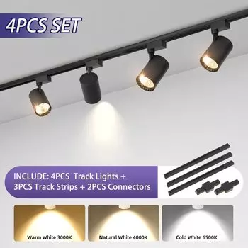 CANMEIJIA Трековые светильники LED 3 цвета