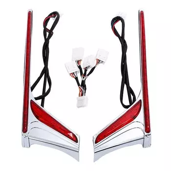 Светодиодные вертикальные задние флейты для мотоцикла Honda Goldwing GL1800 2012-2017 F6B 2013-2017 2016 2015 2014