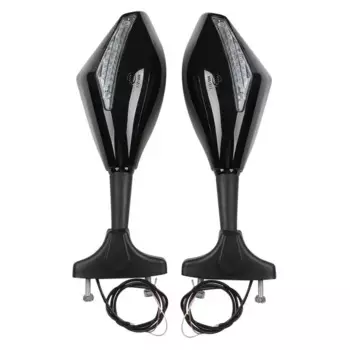 Светодиодные зеркала поворота 2 цвета для мотоцикла Kawasaki ZX-6R ZX636 ZX6RR 1998-2006 99 00 01 02 03