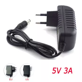Светодиодный адаптер переменного тока 100-240 В в 5 В постоянного тока, импульсный выходной разъем, преобразователь питания, адаптер 3a/6A/8A, трансформатор постоянного тока 5 В