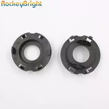 Светодиодный адаптер Rockeybright H7 Для Hyundai, Tucson, H7, адаптер держателя светодиодной лампы для Kia Carnival, розетка для светодиодных ламп