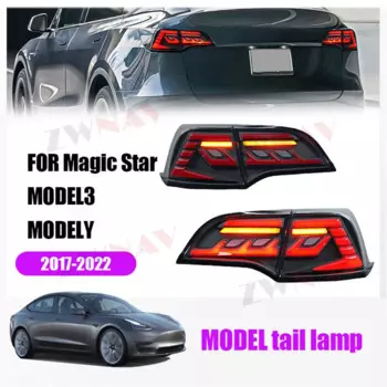 Светодиодный Автомобильная фара для Tesla Model 3 Model Y 2017 2018 2019 2020 2021 2022 High Bemp качественная модификация Assemby Автомобильная Ночная лампа