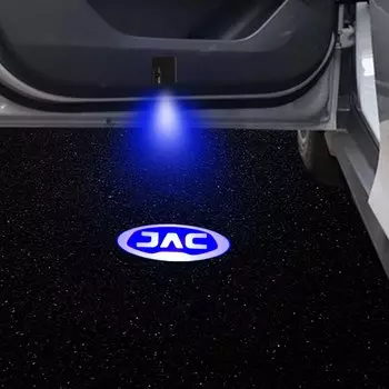 Светодиодный автомобильная лампа на Дверь проектор логотипа Призрак Тень атмосфера светильник для JAC J3 J4 J7 JS2 JS3 JS4 KR1 REFINE S2 S3 S4 S5 S7