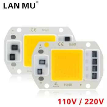 LAN MU LED COB чип 10Вт/20Вт/30Вт/50Вт для прожектора