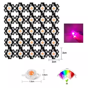 Светодиодный чип для растений QINGYING 3 Вт