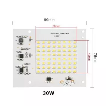 Светодиодный чип DSELCHUN SMD 2835 10-100Вт для наружного освещения