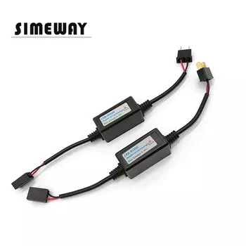 Светодиодный декодер H7 H11 H8 9005 9007 9004 H13 H15 H4 H1 Canbus, комплект проводки для компьютера, Предупреждение ющий об отсутствии ошибок, антимерцающий резистор