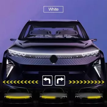 Светодиодный Декоративный Светильник На Капоте Автомобиля, Динамическое Окружающее Освещение