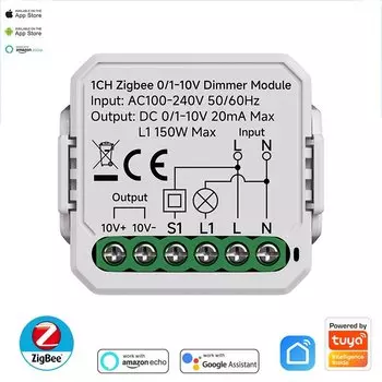 RNABAU WiFi Zigbee Диммер 100-240В