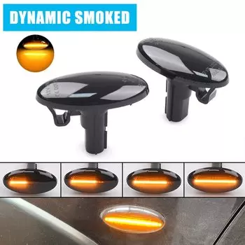 Светодиодный динамический боковой указатель поворота для Subaru Forester Impreza WRX STI GDA GDB Sequential Blinker 2008 2009 2010-2018