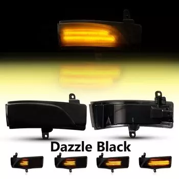 Светодиодный динамический боковой зеркальный светильник, лампа с динамическим поворотным сигналом для Subaru WRX STI Forester Outback Impreza Legacy Crosstrek, 2 шт.
