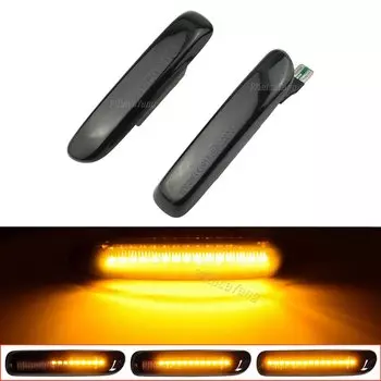 Светодиодный динамический указатель поворота Malcayang на боковое крыло для BMW E46 3er Limo Coup Compact Cabriolet 2400LM 2...