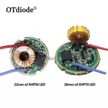 Драйвер освещения OTdiode 22мм 15Вт XHP50, 26мм 30Вт XHP70