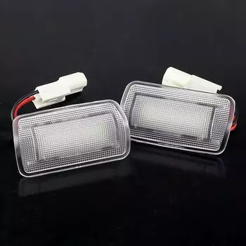Светодиодный дверной светильник для Toyota Corolla 4Runner Highlander Land Cruiser Camry Prado Prius Sienna Estima WISH SAI Tundra GT86