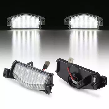 Светодиодный Фонари для заднего номерного знака BS1E-51-274E | F для Mazda 3 M3 2009-2013 и Mazda 2 M2 2011-2013, 2 шт.