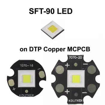 Светодиодный фонарик KDLITKER SFT90 5500 люмен