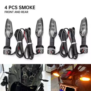 Светодиодный индикатор указателя поворота для мотоцикла YAMAHA MT-01 MT03 MT07 MT09 Tracer 9 900/GT Tenere 700 XSR 155 FZ6, мигающая лампа