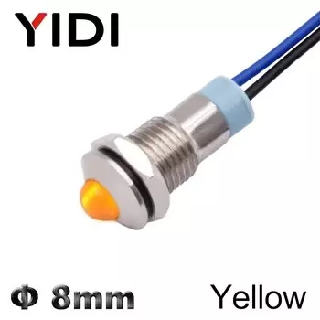 Светодиодный индикатор YIDI 8 мм