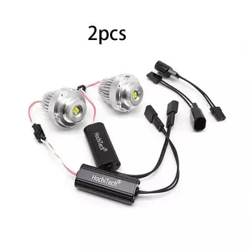 Светодиодный Кольцевой Светильник Angel Eye Halo 6000K С Автоматической Подсветкой Для BMW 5 Серии E60 E61 LCI, Галогенные Фары