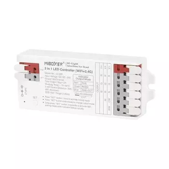 * Светодиодный контроллер Miboxer 3 в 1 Zigbee + 2,4 ГГц E3-ZR и Wi-Fi + 2,4 ГГц E3-WR и светодиодный контроллер E3-RF 2,4 ГГц