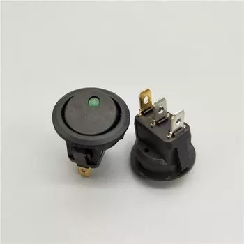 Светодиодный кулисный переключатель ZHRIVOER 12/220В 20А