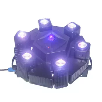 Светодиодный лазерный диско-светильник 6*10 Вт RGBW