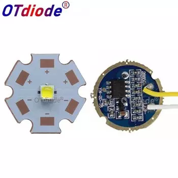 Светодиодный модуль OTdiode XP-L V5 V6 10Вт белый 16мм