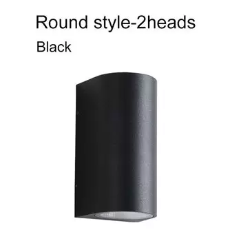 Светодиодный настенный светильник EE, белый/черный, 5Вт/10Вт